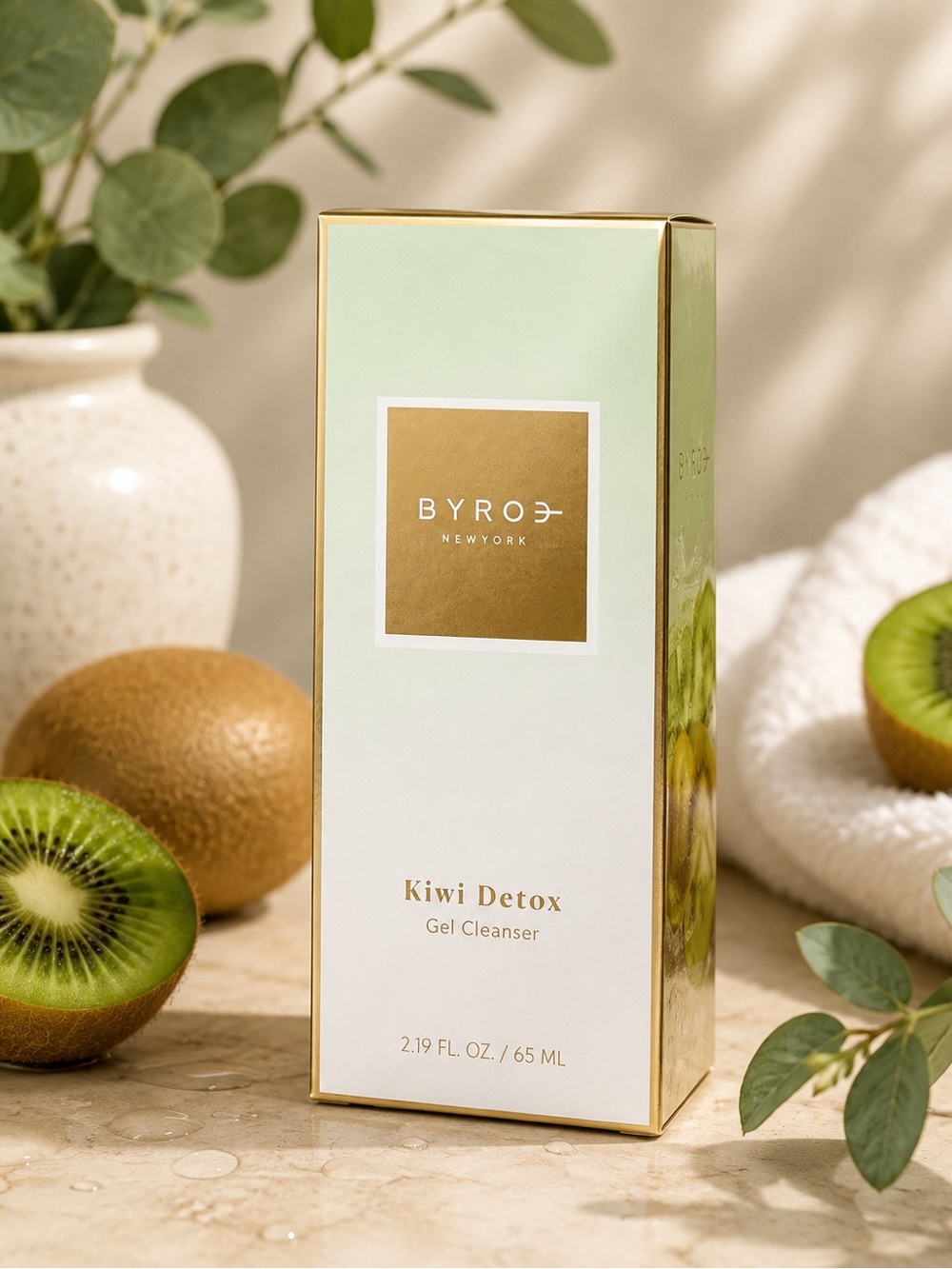 BYROE Kiwi Detox Gel Cleanser